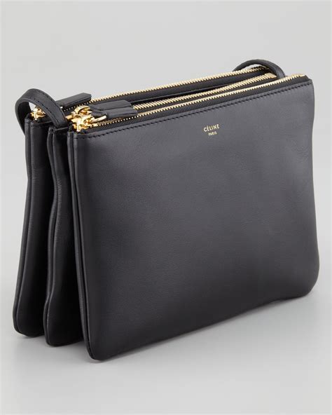 celine trio pouch black|céline trio bag.